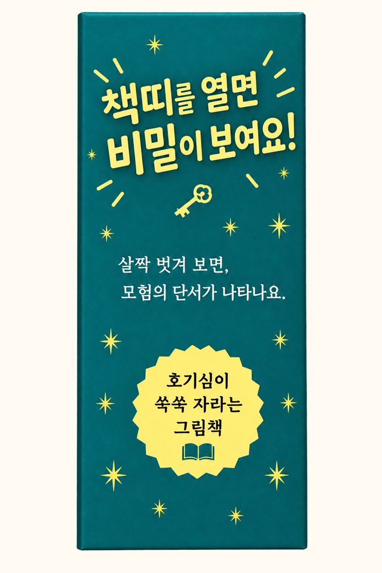 책띠를 크게 본 모습