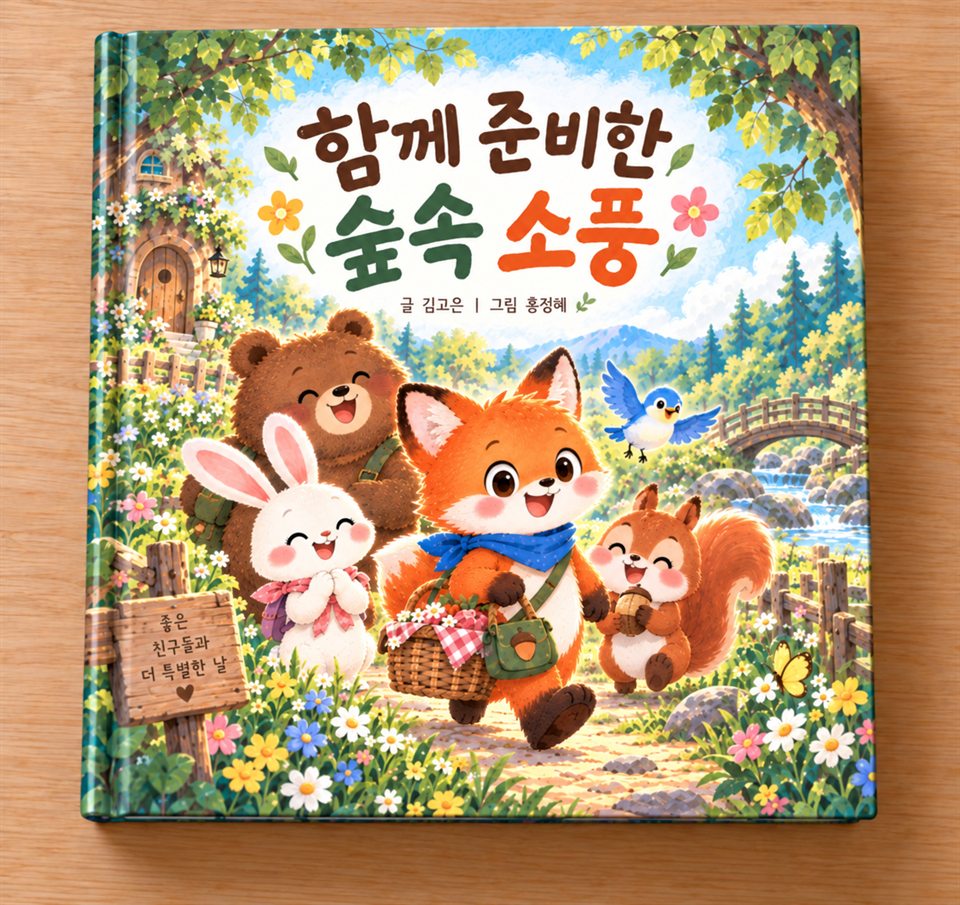 『함께 준비한 숲속 소풍』 표지